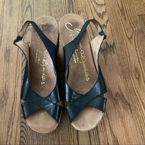 Gaimo Espadrilles black women’s shoes size 37 - Picture 2 of 7